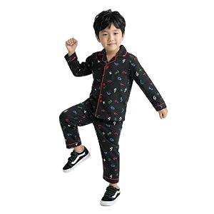 CLAP Kids Cotton Printed Full Sleeves Night