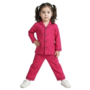 CLAP Kids Cotton Printed Full Sleeves Night