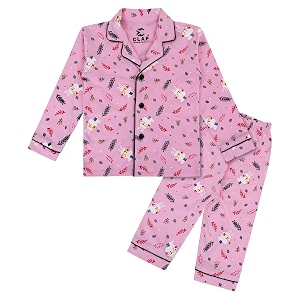 CLAP Kids Cotton Printed Full Sleeves Night