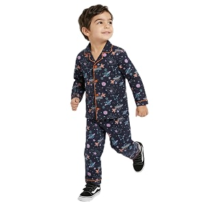 CLAP Kids Cotton Printed Full Sleeves Night