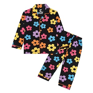 CLAP Kids Cotton Printed Full Sleeves Night