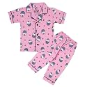 CLAP Kids Cotton Printed Half Sleeves Night