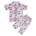 CLAP Kids Cotton Printed Half Sleeves Night