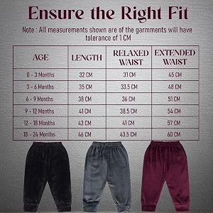 CLAP Unisex Baby Winter Pants Fleece Warm