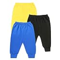 CLAP Unisex Baby Winter Warm Pants Kids Fleece Pajamas Leggings Combo Set of 3