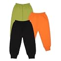 CLAP Unisex Baby Winter Warm Pants Kids Fleece Pajamas Leggings Combo Set of 3