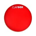 Clapbox Drum Practice Pad - 12 inches, Red, CB-PPD (Practice Pad only)