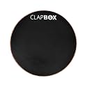 Clapbox Drum Practice Pad - 12 inches, Black, CB-PPD (Practice Pad only)