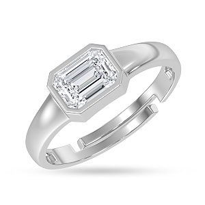 Clara 925 Sterling Silver Adjustable Ring Gift
