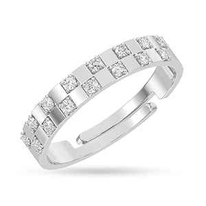 Clara 925 Sterling Silver Adjustable Ring Gift
