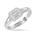 Clara 925 Sterling Silver Adjustable Ring Gift