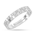 Clara 925 Sterling Silver Adjustable Ring Gift