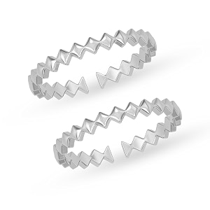 Clara 925 Sterling Silver Size Adjustable Toe