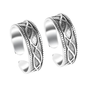 Clara 925 Sterling Silver Size Adjustable Toe