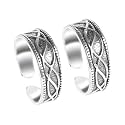 Clara 925 Sterling Silver Size Adjustable Toe