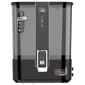 clareza aqua 2090 ro water purifier  iso certified  2000 tds  zinc copper alkaline  10 liter storage  ro  uv  zinc  copper  alkaline  tds control  best for home and office aqua v5 black