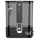 CLAREZA AQUA 2090 RO Water Purifier | ISO Certified | 2000 TDS | Zinc Copper Alkaline | 10 Liter Storage | RO + UV + Zinc + Copper + Alkaline + TDS Control | Best For Home and Office (AQUA V5 BLACK)