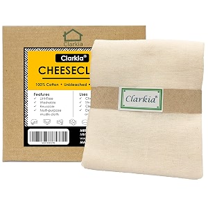 4x1 meter professional muslin cotton strainer or cheese cloth unbleached100l x 100w x 100h centimetersoff-white