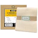 4x1 Meter Professional Muslin Cotton Strainer or Cheese Cloth Unbleached,100L x 100W x 100H centimeters,Off-White
