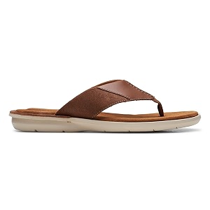 Clarks mens TanOutdoor Sandals