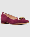 CLARKS Laina15 Trim Merlot Sue Casuals For