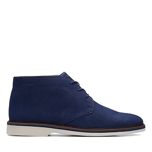 Clarks Mens 26159611 Blue Ankle Boot