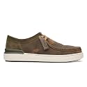 Clarks Mens 26166796-black/Blac Boat Shoe