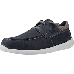 Clarks Mens Gorwin Moc Boat Shoe