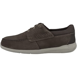 Clarks Mens Gorwin Moc Boat Shoe