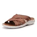 Clarks mens Rembo Slide Sandals