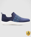 CLARKS Nova Way Dark Navy Combi Walking