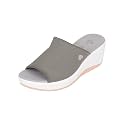Clarks Olive Coloured Womens Wedges Size 7-26141499