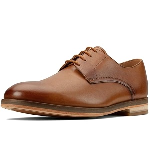 Clarks Mens 26147800 Brown Uniform Dress Shoe