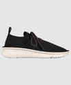 Clarks Origin2 Black Knit Casuals For Women