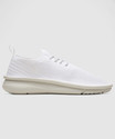 Clarks Origin2 White Knit Casuals For Women