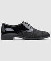 CLARKS Trish Tye Black Interest Casuals For