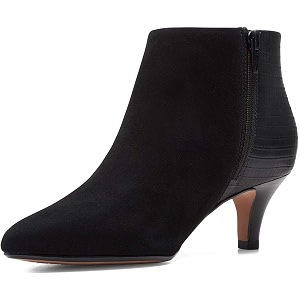 Clarks Womens 26143924 Black Boots