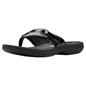 Clarks Womens Breeze Reyna Cloudsteppers Flip-Flop
