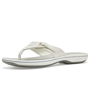 Clarks Womens Breeze Reyna Cloudsteppers Flip-Flop