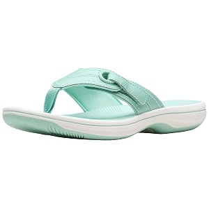 Clarks Womens Breeze Reyna Cloudsteppers Flip-Flop