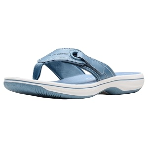 Clarks Womens Breeze Reyna Cloudsteppers Flip-Flop