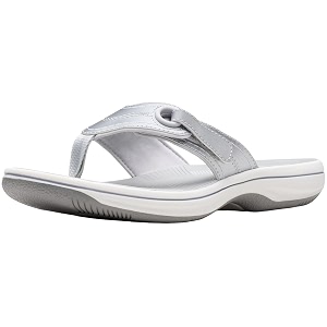 Clarks Womens Breeze Reyna Cloudsteppers Flip-Flop