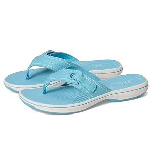 Clarks Womens Breeze Reyna Cloudsteppers Flip-Flop