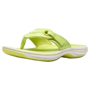 Clarks Womens Breeze Reyna Cloudsteppers Flip-Flop