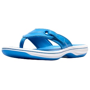 Clarks Womens Breeze Reyna Cloudsteppers Flip-Flop