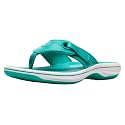 Clarks Women39s Breeze Reyna Cloudsteppers Flip-Flop