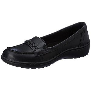 Clarks Womens 26163183-black Boat Shoe