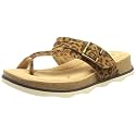 Clarks womens 26166428 Print Flat Sandal