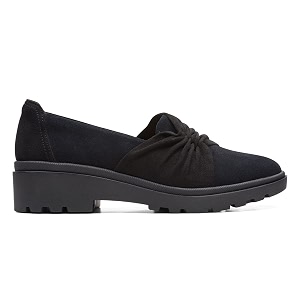Clarks Womens 26167693-black SDE Sandal