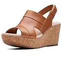 Clarks womens Annadel IvoryWedge Sandal